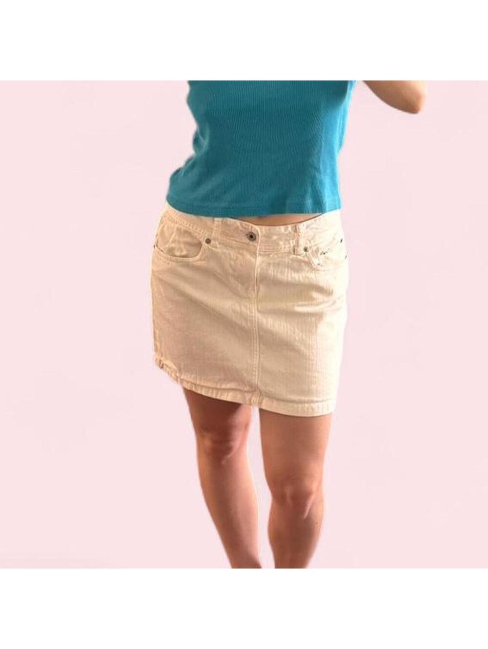 Vintage J.Crew mini denim skirt